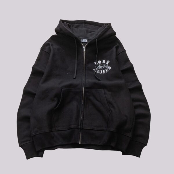 Sudadera Zipper Born x Raised x Stussy QSV8SQ