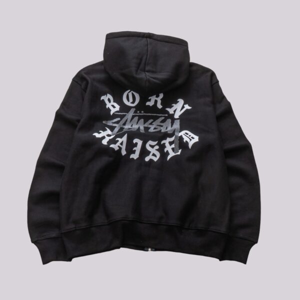 Sudadera Zipper Born x Raised x Stussy QSV8SQ - Imagen 2